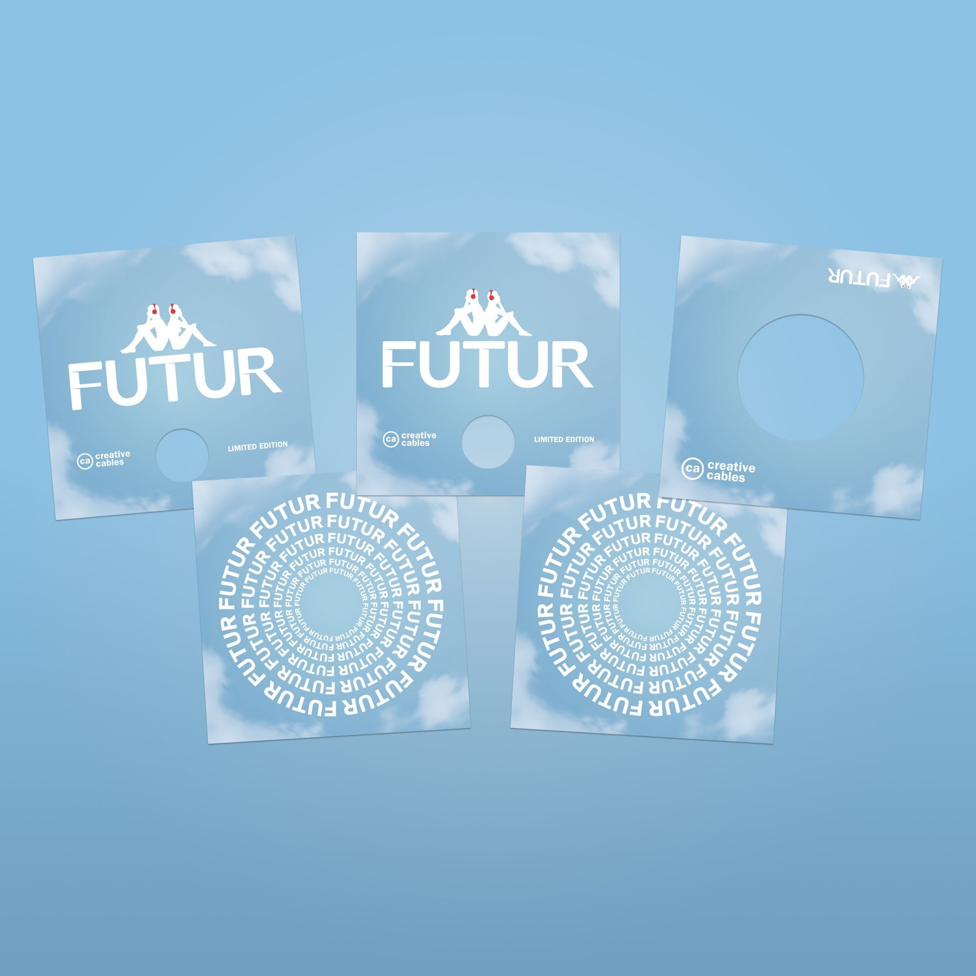 Lampada a batteria Cabless03 "Futur" con lampadina globo mezza sfera argento - Futur Festival