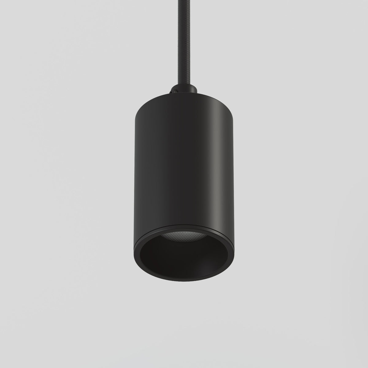 Lampada a sospensione con 4 faretti GU10 Bispot - Nero - Creative Cables