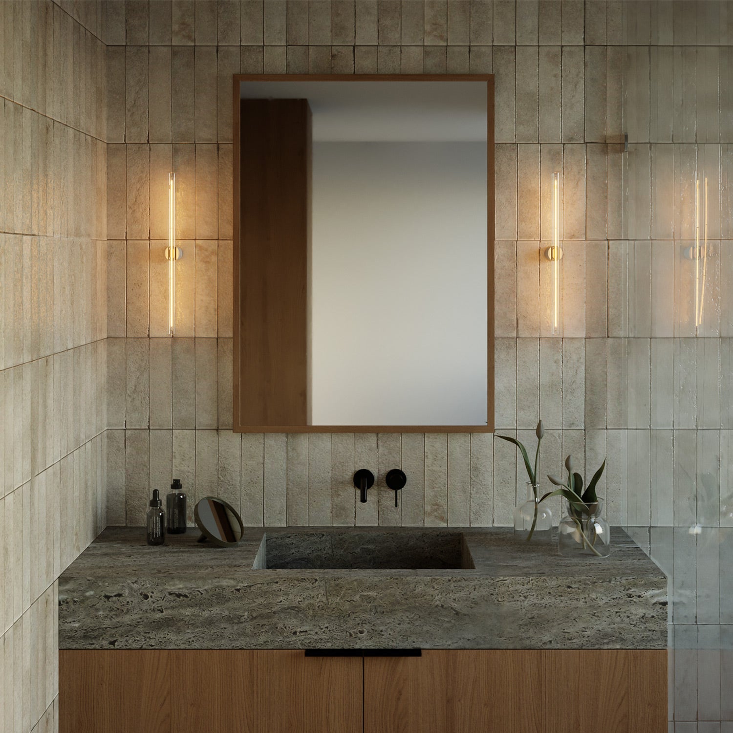 Lampada esse14 da parete o soffitto per lampadina LED S14d - Waterproof IP44 - Bianco - Creative Cables