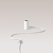 Lampada magnetica plug-in con attacco E27 - Bianco