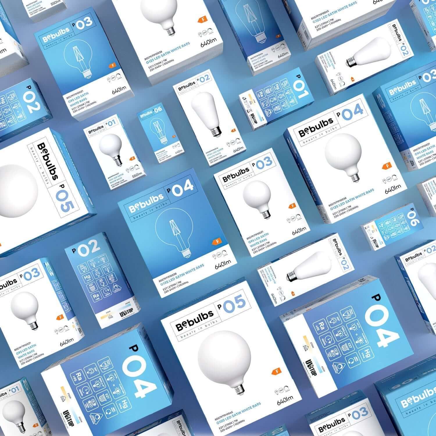 Lampadina LED Effetto Porcellana CRI 95 G95 12W 1521Lm E27 2700K Dimmerabile - P08