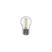 Lampadina LED Trasparente Globetta G45 2W 136Lm E27 2700K - E08