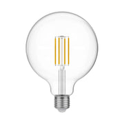 Lampadina LED Trasparente Globo G125 7W 806Lm E27 3500K Dimmerabile - N04