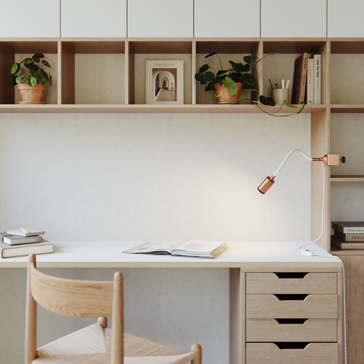 Morsetto da tavolo MAG-Y - Rame satinato