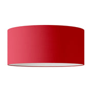 Paralume Cilindro XXL in tessuto con attacco E27 - Made in Italy - Teletta Rosso