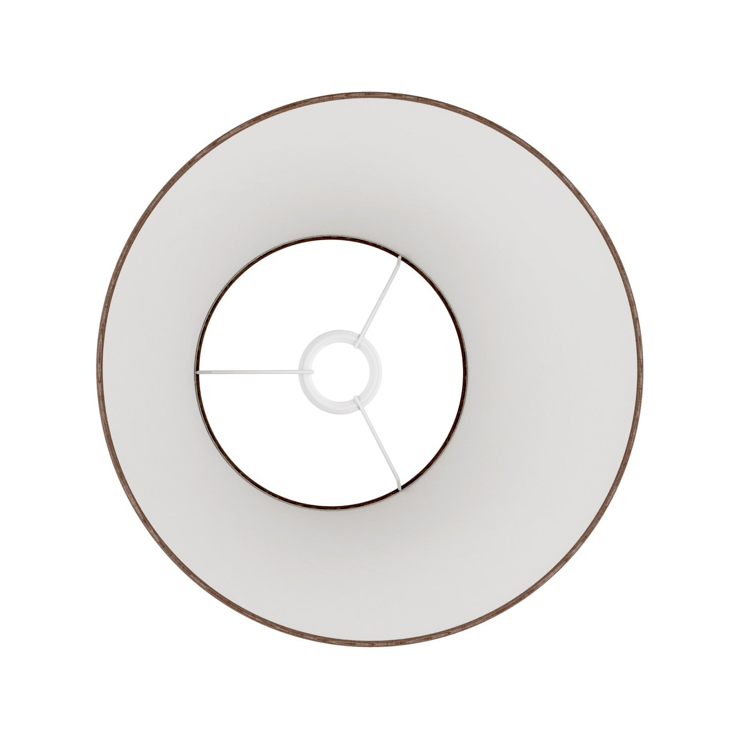 Paralume Impero M per sospensione con attacco E27 - Made in Italy - Camelot Marrone
