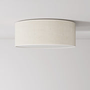 Plafoniera in tessuto Medium Slim - Made in Italy - Juta Chiara