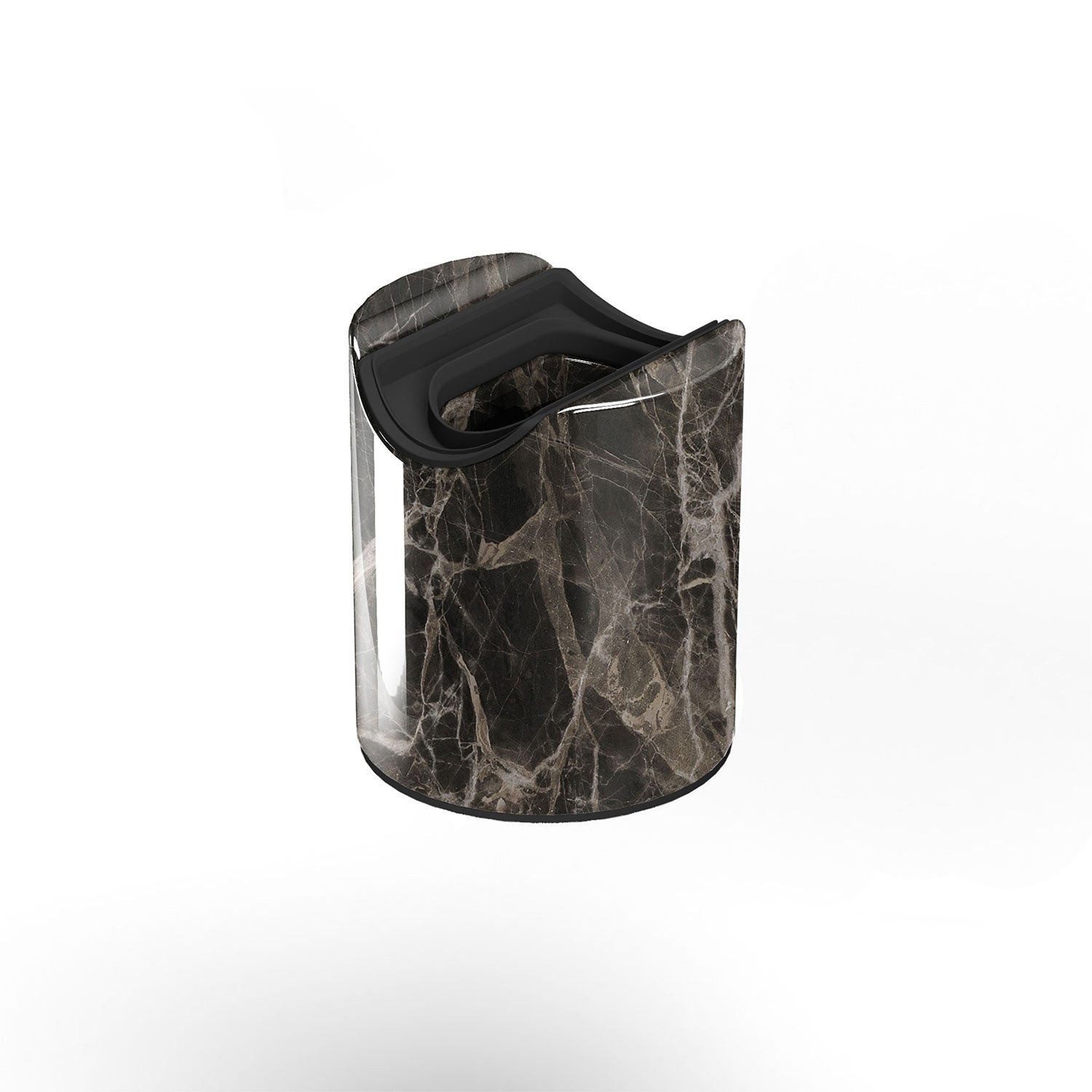 Portalampada esse14 da parete o soffitto con attacco S14d - Waterproof IP44 - Effetto Brown marble