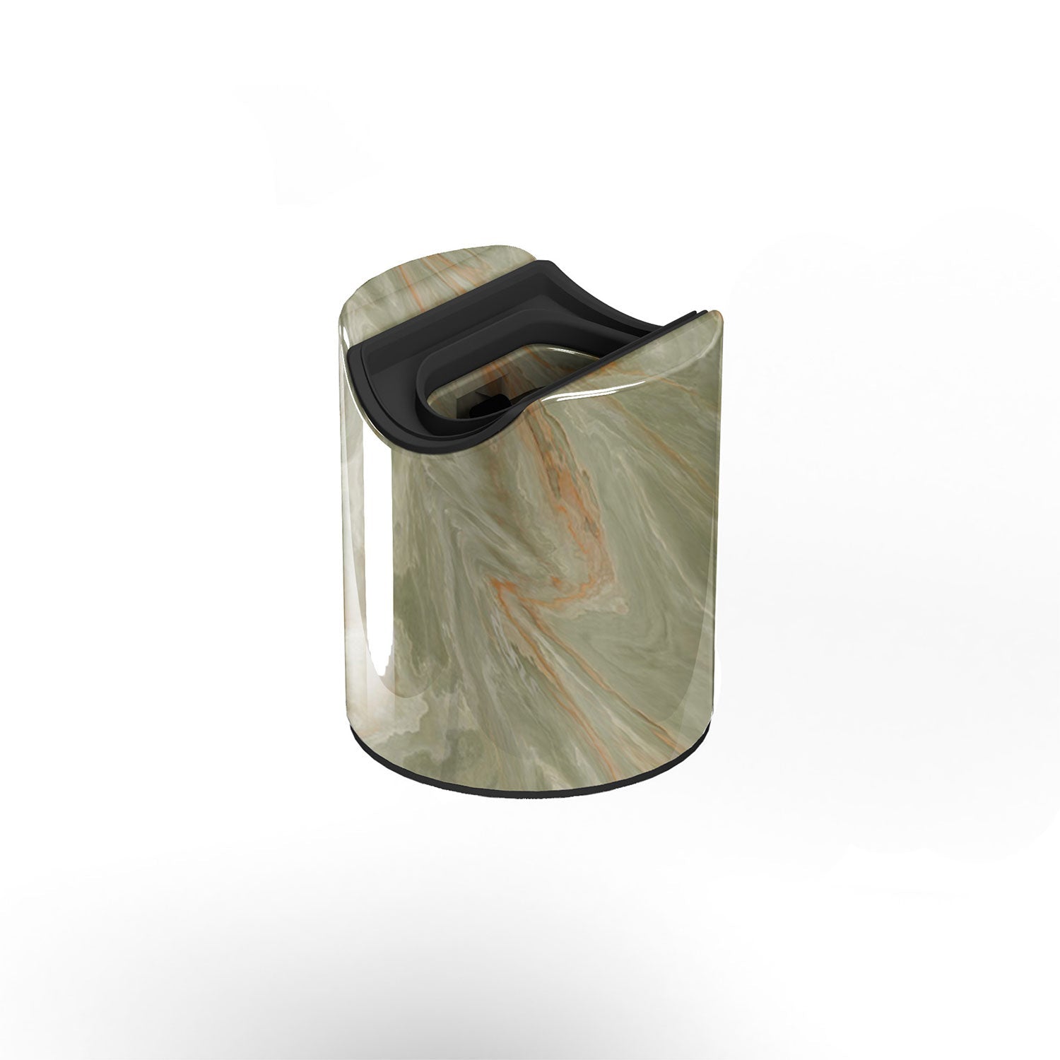 Portalampada esse14 da parete o soffitto con attacco S14d - Waterproof IP44 - Effetto Green marble - Creative Cables