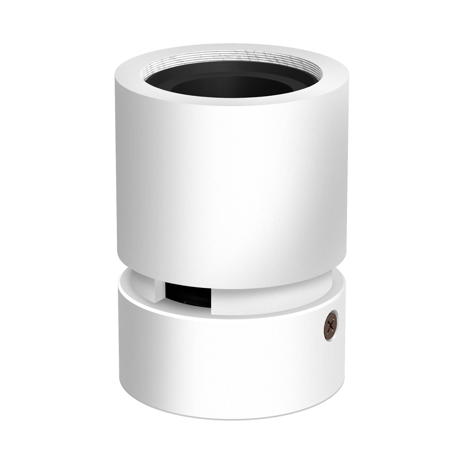 Portalampada in legno per cavo per catenaria e sistema Filé. Made in Italy - Bianco