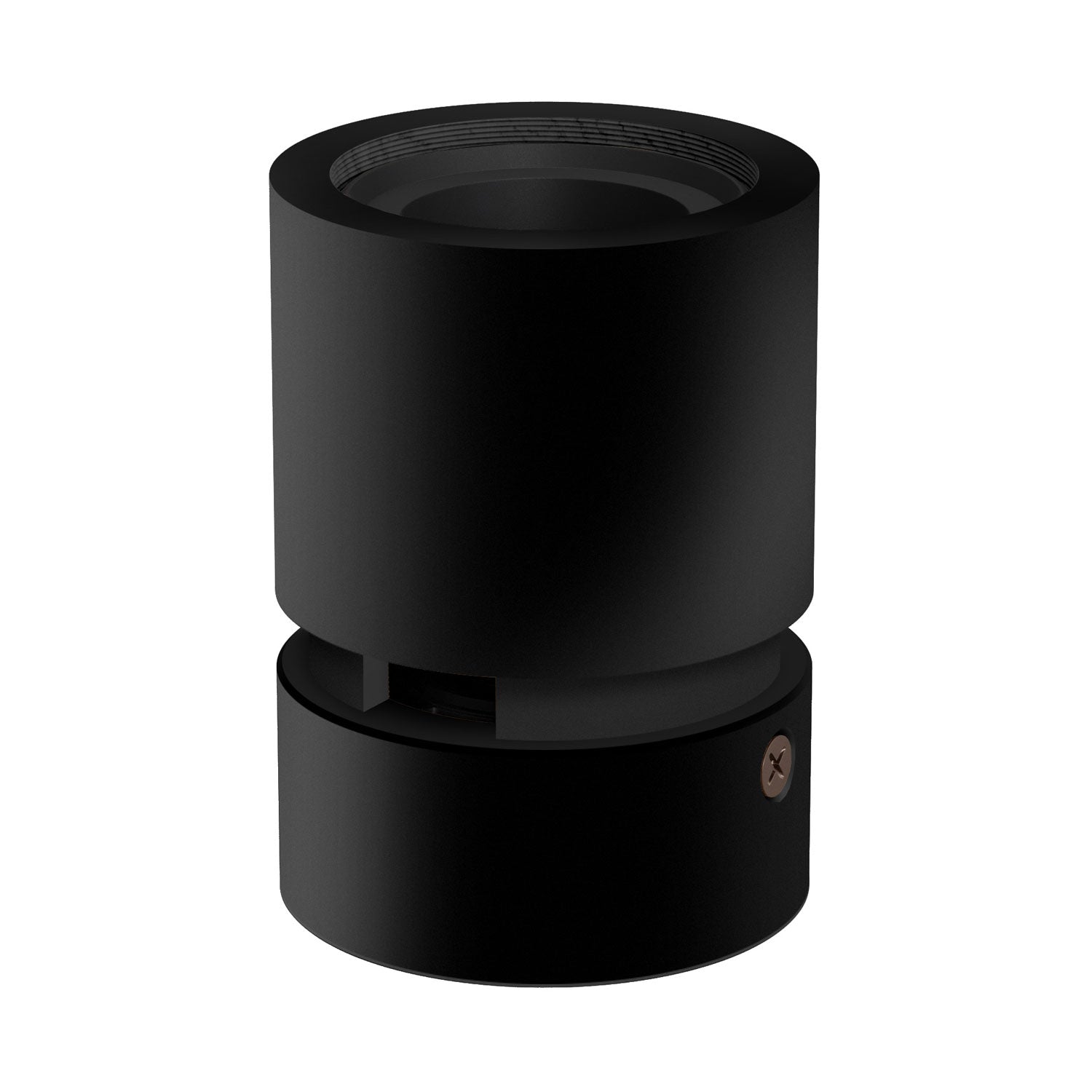 Portalampada in legno per cavo per catenaria e sistema Filé. Made in Italy - Nero - Creative Cables