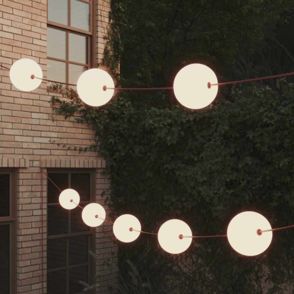 Video laden: Lichterkette 12 Lichtpunkte für den Außenbereich IP67 Olivgrün - Marina12 Cherry