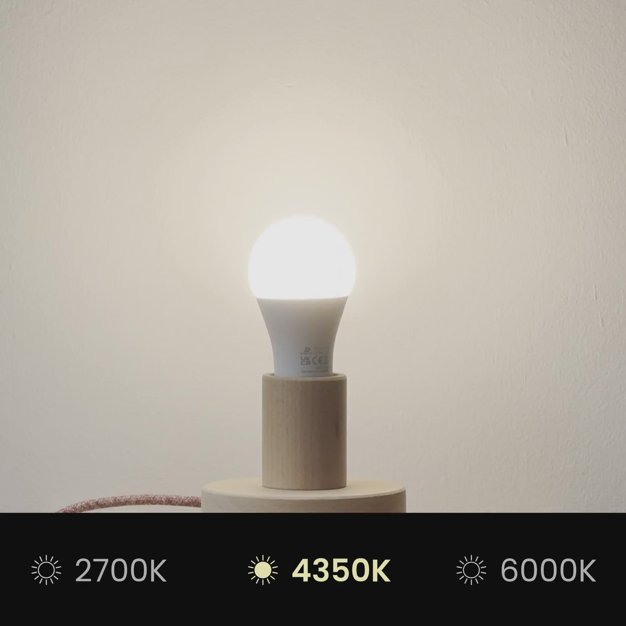 Video laden: Lampenschirm Zylinder XL aus Stoff mit E27-Fassung – Made in Italy – Braune Wolle