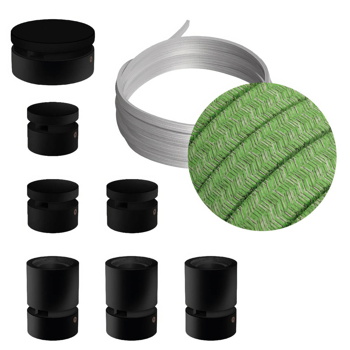 Filé Linear System Kit komplett mit schwarzen Komponenten – CX08 ...