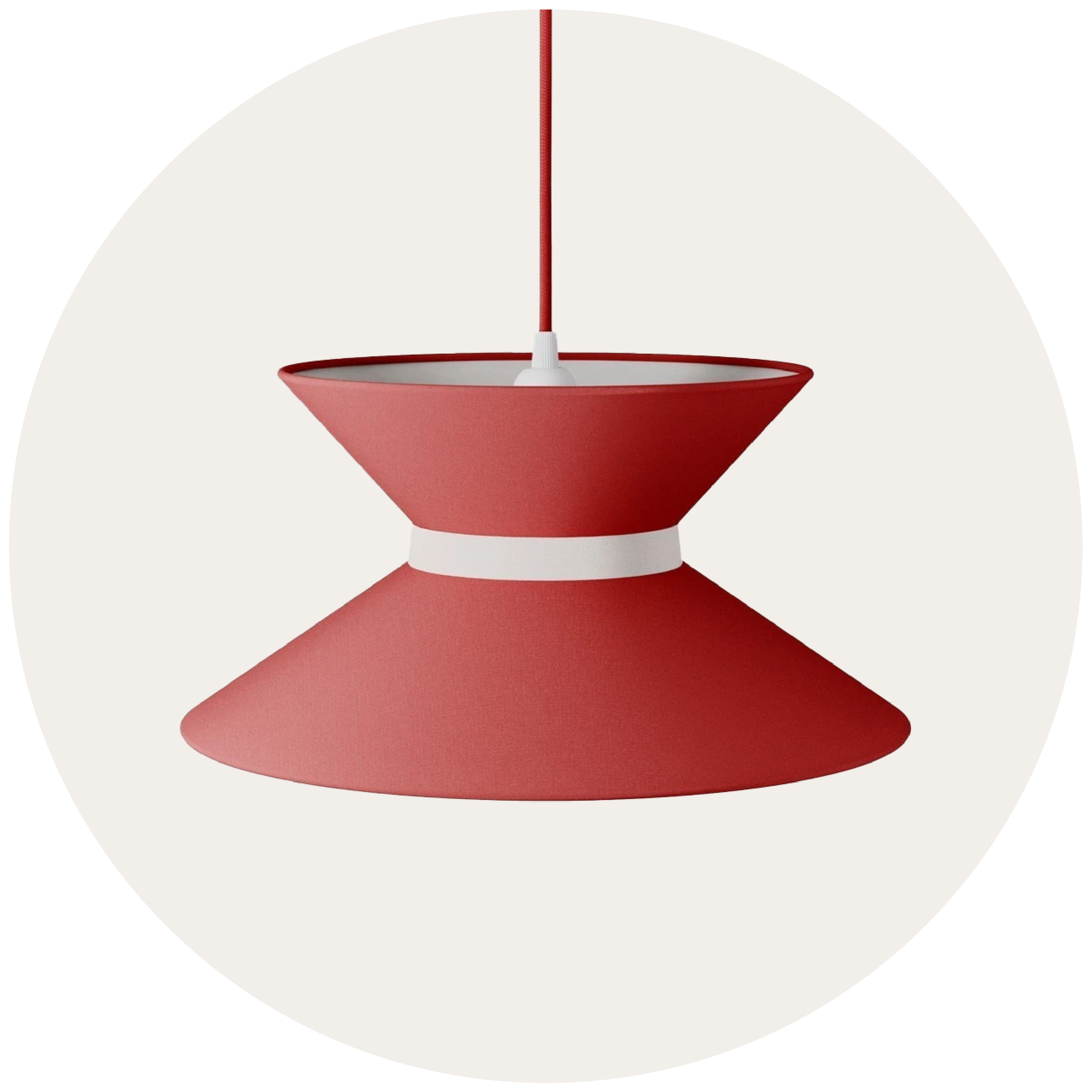 Lampenschirme aus Stoff